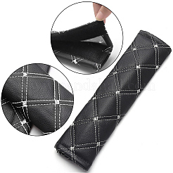 Универсальные накладки на ремни безопасности автомобиля из искусственной кожи pu&nbsp;AJEW-WH20020-340A