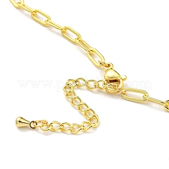 Collana con ciondolo a forma di fiore con zirconi cubici e strass&nbsp;NJEW-B094-03G