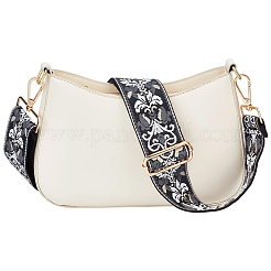 Sangles de sac réglables brodées en coton de style ethnique&nbsp;FIND-CN0002-37A