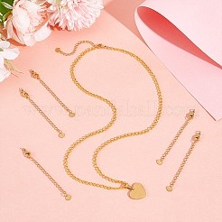 20 шт. удлинитель цепи из нержавеющей стали 304 STAS-UN0060-87G