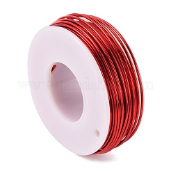 丸アルミ線  レッド  18ゲージ  1mm  約23m /ロール&nbsp;AW-G001-03-23