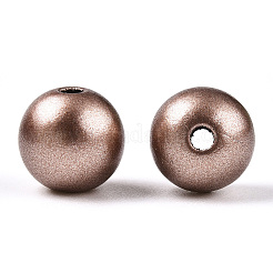 Spruzzo stile verniciato opaco perle sintetiche&nbsp;ACRP-S669-10mm-03