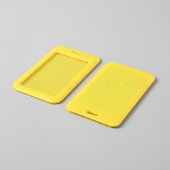 Rechteckige Visitenkartenhalter aus PVC&nbsp;DIY-WH0899-910A