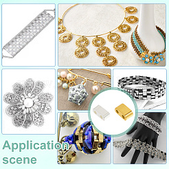 280 шт. 2-х цветные гальванизированные стеклянные бусины SEED-NB0002-03