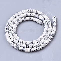 Синтетических нитей бирюзовые бусы&nbsp;TURQ-N215-01P