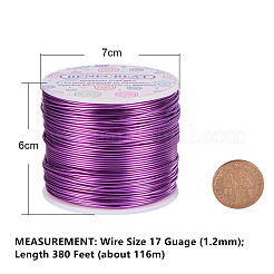 Fil d'aluminium rond&nbsp;AW-BC0001-1.2mm-06
