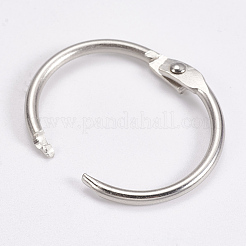 Eisen lose Blatt Buchbinder Scharnierringe&nbsp;IFIN-WH0015-01-30mm