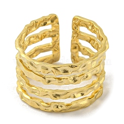 Широкое кольцо из нержавеющей стали 304&nbsp;RJEW-C067-08G