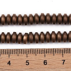 Гальванические нити из синтетических немагнитных гематитовых бусин&nbsp;G-E618-08D