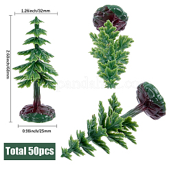 50 шт. миниатюрные украшения для дерева&nbsp;AJEW-SP0003-59