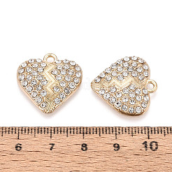 Подвески из сплава и страза FIND-N008-11KCG