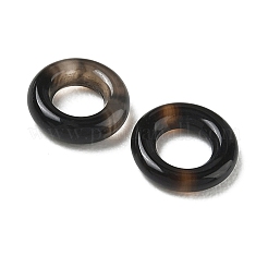 Anello rotondo in agata nera naturale&nbsp;GG-CBA19D0-06A-03