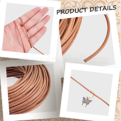 25 m Rindslederband&nbsp;DIY-CL0001-25