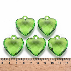 Прозрачные акриловые подвески TACR-T024-03B-925