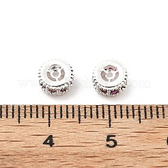 Латунные микро проложить кубического циркония бусы KK-R216-10A-S03