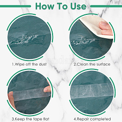 Wasserdichtes PE-Kunststoff-Reparaturfolienband für Gewächshäuser&nbsp;DIY-WH20013-25A