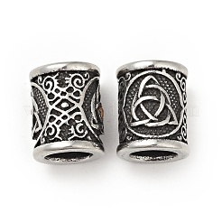 Руна викингов бусины из нержавеющей стали 304&nbsp;LS-STAS-E164-01AS