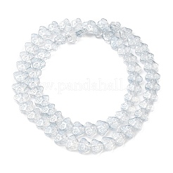 Trasparenti perle di vetro placca fili&nbsp;EGLA-F158-PL03-A