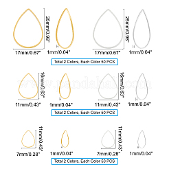 Латунные соединительные колечки&nbsp;KK-PH0036-46-WH