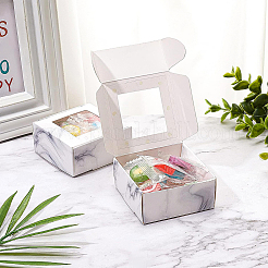 Складная творческая коробка крафт-бумаги CON-BC0001-20