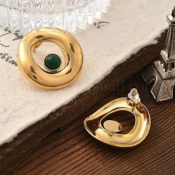 Серьги-гвоздики из нержавеющей стали 304&nbsp;STAS-Z112-12G-01