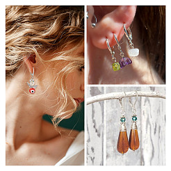 4 paio di 4 stile 925 elementi per orecchini a leva in argento sterling&nbsp;FIND-PJ0001-30