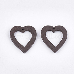 Pendentifs en bois de peuplier peint&nbsp;WOOD-T021-06C