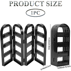 Ps пластиковые складные экраны для демонстрации сережек с 4 складной панелью&nbsp;ODIS-WH0043-142A-01