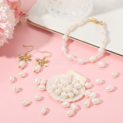 50 шт. жемчужные бусины с крупным отверстием PEAR-LT0001-09A