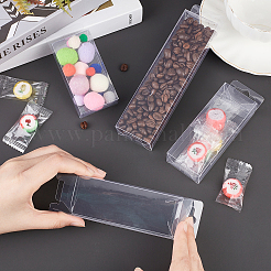 Coffrets cadeaux pliables en plastique pvc transparent&nbsp;CON-WH0076-15C