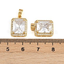 Латунные микро проложить кубического циркония подвески&nbsp;KK-K393-02G