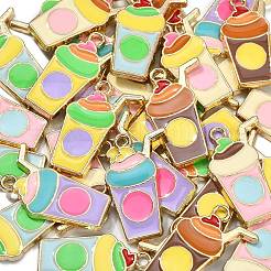 30шт 6 стиля подвески из сплава с эмалью&nbsp;ENAM-CJ0003-16