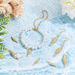 8шт 2 стиля латунные микропаве прозрачные кубические подвески из циркония&nbsp;KK-GA0002-39