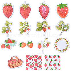 2 пакетик бумажных самоклеящихся декоративных наклеек&nbsp;AJEW-SP0003-91