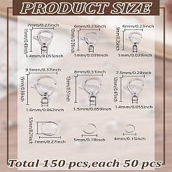 Застежки-карабины из нержавеющей стали марки 304&nbsp;STAS-LP0002-12