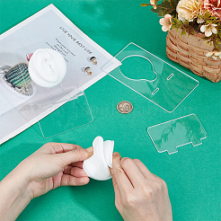 Левое правое мягкое силиконовое ухо отображает форму ODIS-OC0001-83B