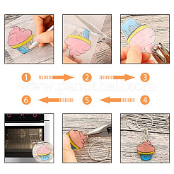 DIY термоусадочные листы пленки DIY-WH0111-01