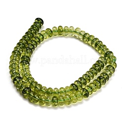 Colliers de perles de verre teintées imitant les pierres précieuses&nbsp;LS-GL-Z001-03A-15