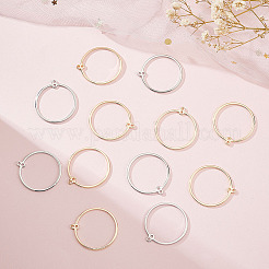 20 шт. 2-х цветные латунные соединительные подвески&nbsp;KK-BC0012-41