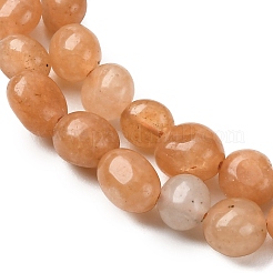 Натуральный красный авантюрин бисер нитей G-I389-A07