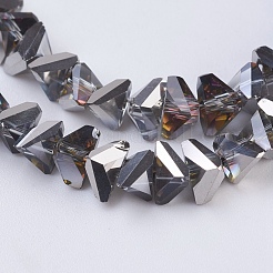 Стеклянные бусины с гальваническим покрытием &nbsp;EGLA-J145-6mm-HP01