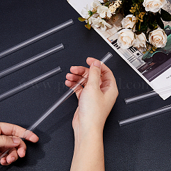 Круглая прозрачная акриловая трубка AJEW-WH0314-603B