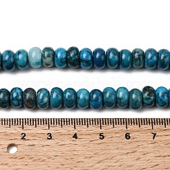 Натуральный камень-карта / камень пикассо / нити из бисера пикассо&nbsp;G-A280-A13-02