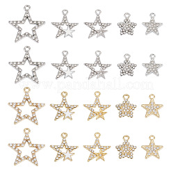 40pcs 10 Arten Legierungsanhänger&nbsp;ALRI-TA0001-43