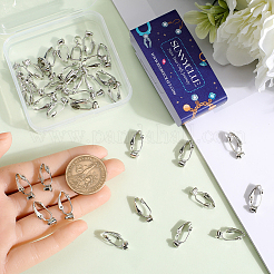 40 шт. латунные клипсы-конвертеры фурнитура KK-SC0004-70P