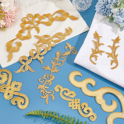 14 шт. 7 стиля благоприятное облако компьютерная вышивка ткань приклеиваемые/пришивные нашивки&nbsp;DIY-GA0006-28