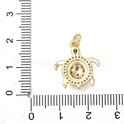 Латунные микро проложить кубического циркония подвески&nbsp;KK-D426-25F-G