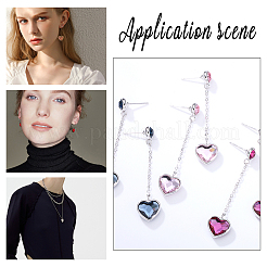 Kits de diy para hacer colgantes y aretes de acero inoxidable&nbsp;DIY-UN0001-77P