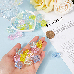 Прозрачные акриловые бусины&nbsp;MACR-SC0001-57B