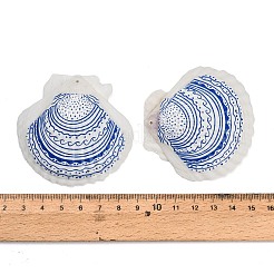 Bedruckte große Anhänger aus Naturmuscheln&nbsp;SH-CBA93AD-19H